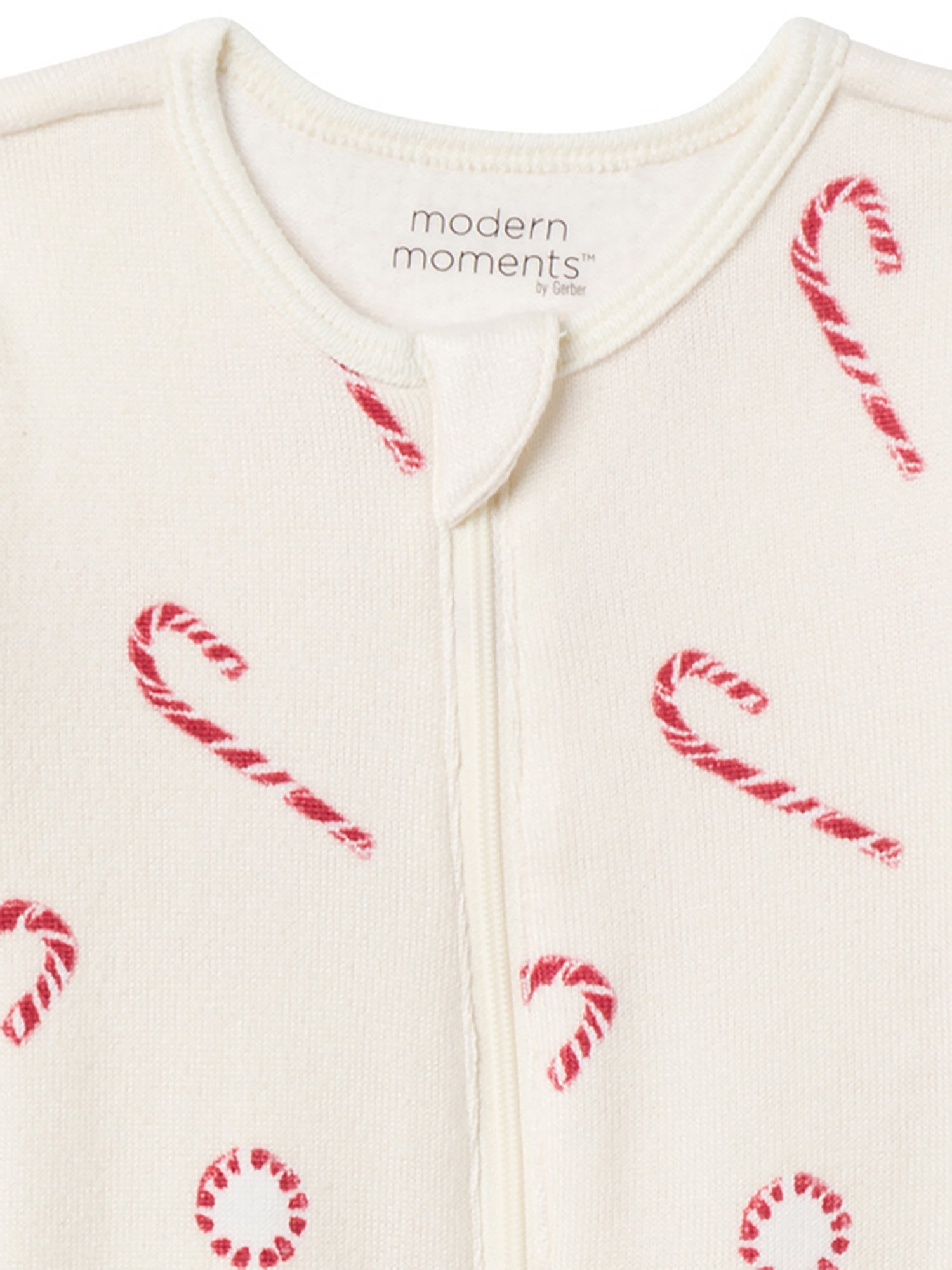 Modern Moments by Gerber Gender Neutral Sleep ´N Play Christmas Pajamas, Sizes Newborn - 6/9 Months