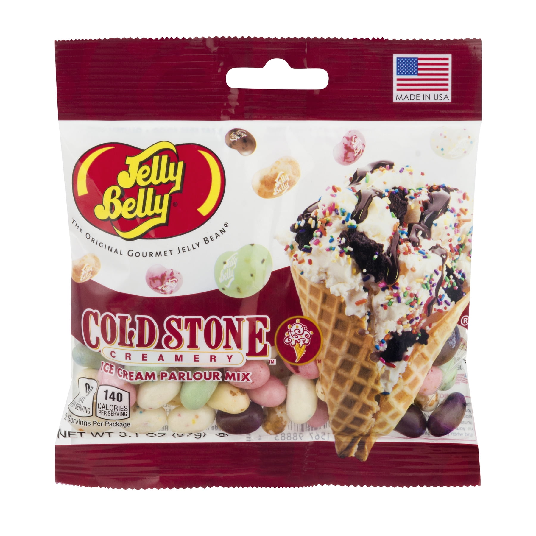 Jelly Belly Cold Stone Creamery Ice Cream Parlour Mix Candy 3 1 Oz