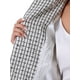 thumbnail image 5 of CHAQUETAS CORTAS DE TWEED INSPIRADAS EN CHIC PARA MUJERES, CON SOLAPA DE CONTRASTE, BLAZER VINTAGE DE CUADROS M BLANCO, 5 of 5