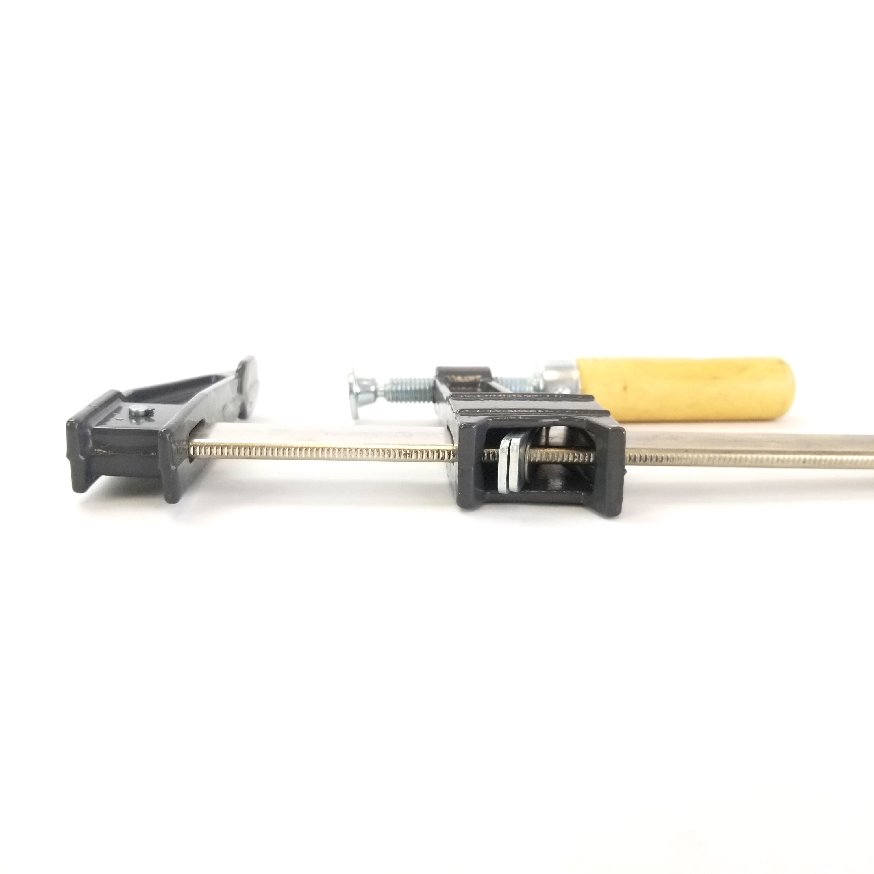 Pack of 10 Bar Clamps, 2 ea 12"-18"-24"-30" & 36" Heavy Duty Woodworking, Quick Release Type