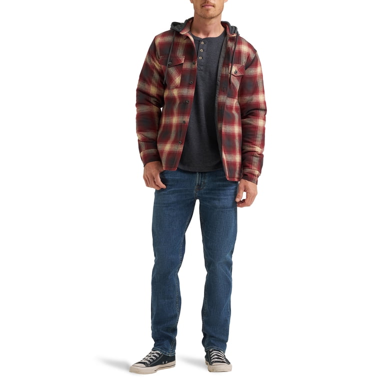 Wrangler Men's Heavyweight Hooded Shirt Jacket photo 2
