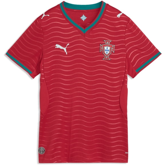 Puma Women's Portugal 2026 Home Soccer Jersey, Red, Size Medium