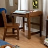 Chalkboard Storage Desk and Chair Set - Walnut