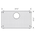 thumbnail image 2 of Blanco 203999 Quatrus Stainless Steel Sink Grid, 2 of 2