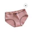 thumbnail image 2 of Jumpingount TureClos, ropa interior elástica para mujer, calzoncillos de algodón para niña, bragas transpirables que absorben la humedad, ropa Ropa interior rojo METRO, 2 of 6