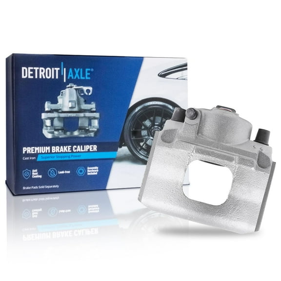 Detroit Axle - Front Right Brake Caliper for Ford 1986-1992 Taurus Mercury Sable 1988-1992 Lincoln Continental, Passenger Side Disc Brake Caliper 1989 1990 1991 Replacement
