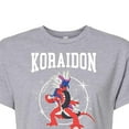 thumbnail image 3 of Pokémon - Koraidon Collegiate - Juniors Cropped Cotton Blend T-Shirt, 3 of 5