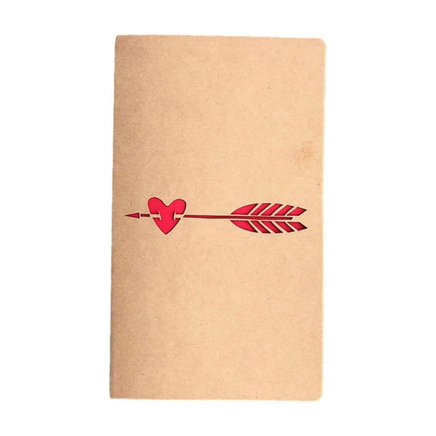 Tarjetas de San Valentín, tarjeta de aniversario, tarjeta de regalo dulce, tarjeta de felicitación navideña para Corazón pequeño