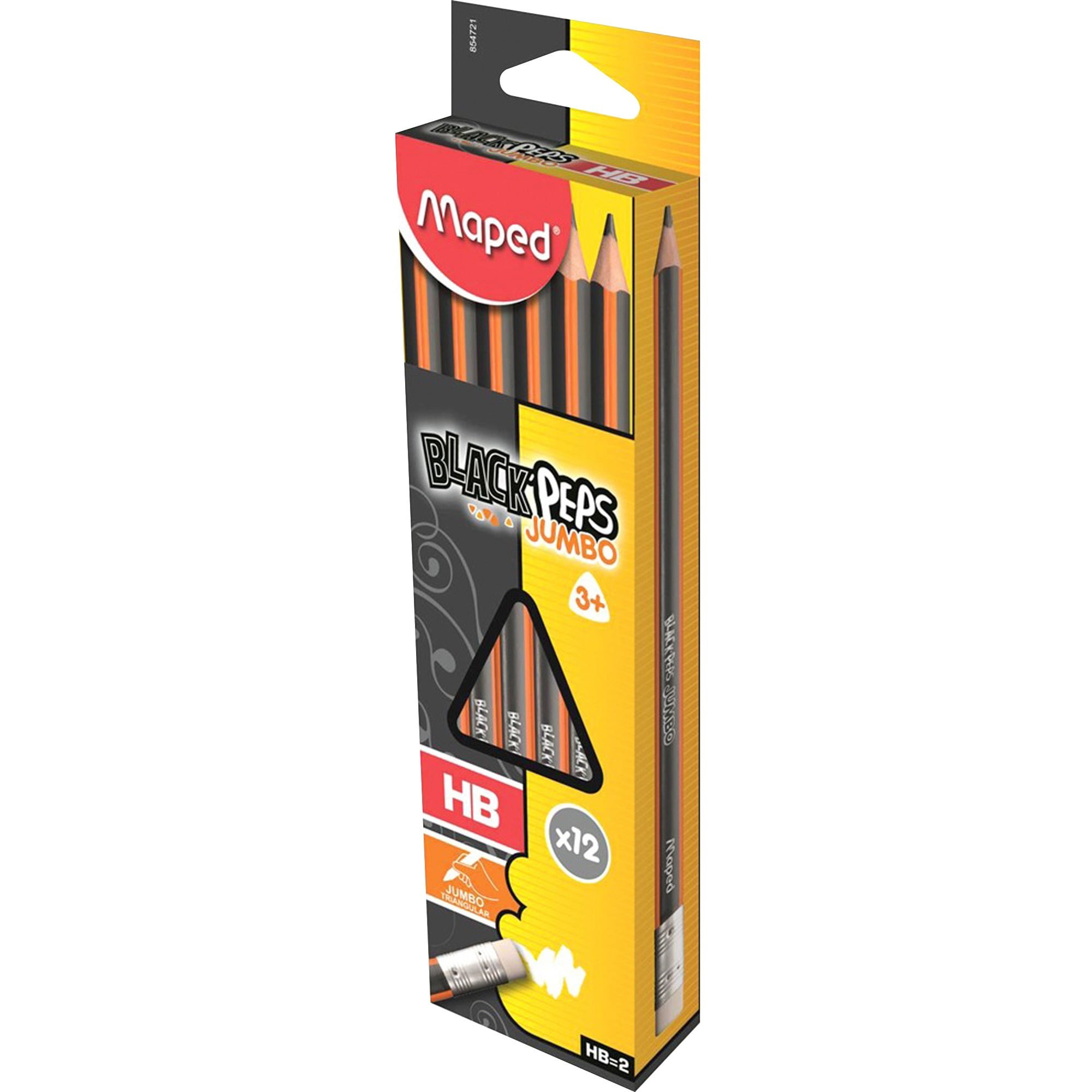 Helix Pencil No. 2 Jumbo Break-Resistant Lead 12/DZ OE/SR 854721