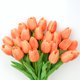 thumbnail image 1 of Flores Artificiales de Tulipán, Tulipanes Artificiales, Tulipanes Táctiles Decoración para Fiesta, Boda, Hogar, Evento, Centros de Mesa, Ramo, 1 of 4
