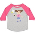 thumbnail image 3 of Inktastic Tennis Girl Girls Toddler T-Shirt, 3 of 5