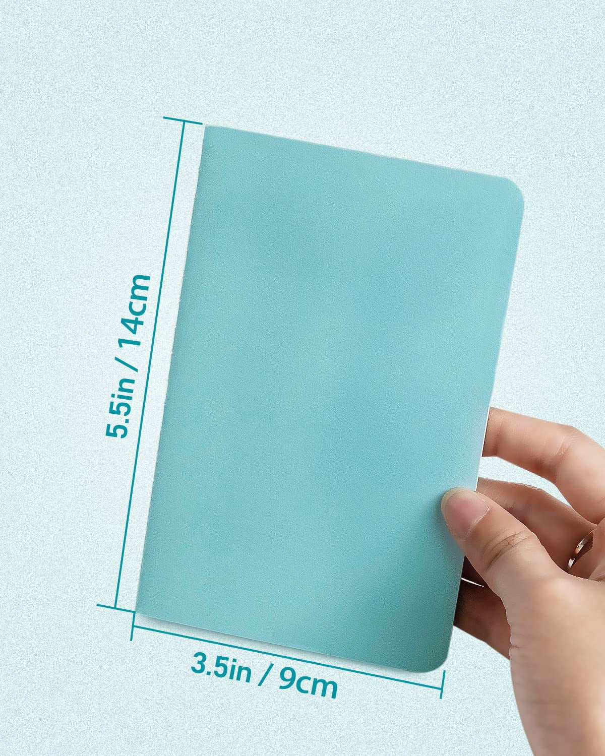 Small Blank Notepads Bulk 36 Pack Mini Pocket Notebooks Journal Set Colorful Cover For 3.5 X 5.5 Inches  30 Sheets/60 Pages