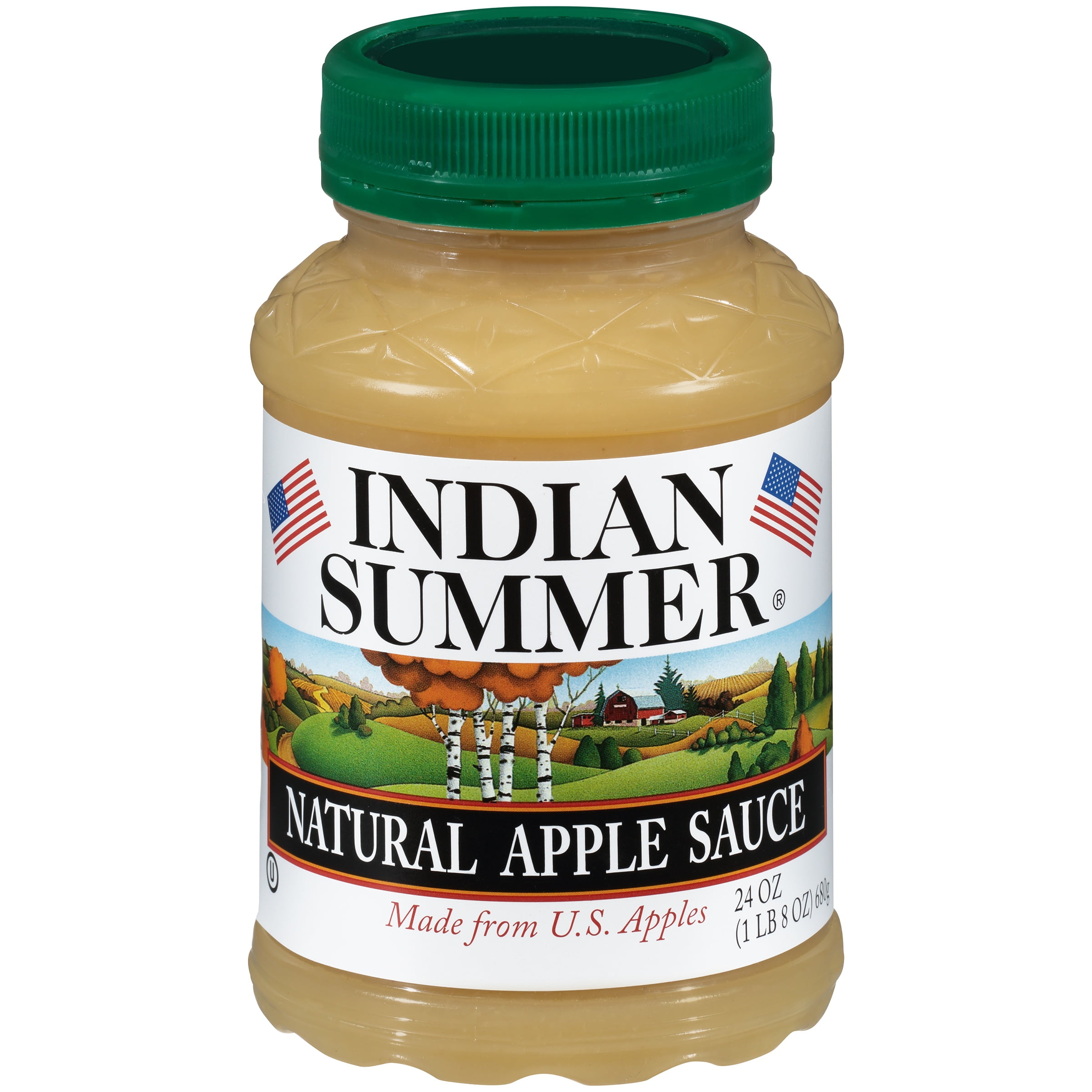 Indian Summer Natural Applesauce, 24 oz