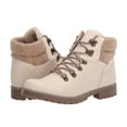 thumbnail image 2 of Cliffs by White Mountain Shoes Pathfield Women's Lace-up Hiker Style Bootie, Winter White/Fabric, 8 M, 2 of 7