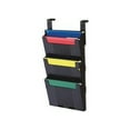 thumbnail image 6 of Deflect-o OPS104 Letter Hanging File System 25" Height x 12.6" Width x 3.9" Depth - 3 Pocket(s) - Black, 1 Each, 6 of 7