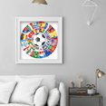 thumbnail image 4 of Cuadros Decorativos 5D fútbol bandera mosaico redondo taladro diamante pintura Rhinestone imagen para regalos Ehuebsd Nuevos Originales, 4 of 9