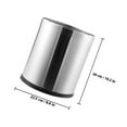 thumbnail image 4 of PBPBOX Trash Can Bathroom Waste Paper Bin Stainless Steel Garbage Storage Bathroom 1Pcs, 4 of 8