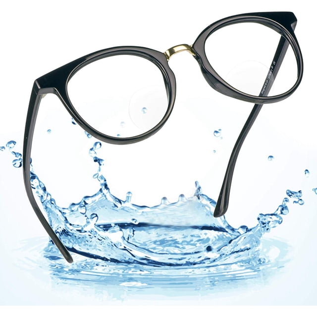 LifeArt Blue Light Blocking Bifocal Computer Reading Glasses with Transparent Lens for Women/Men