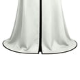 thumbnail image 6 of UTSJKR Mens Full‑Length Hooded Robe Cloak with Wide Bell Sleeves and Front Zipper for Wizard Sorcerer Halloween Party Stage Cosplay Outfit White S, 6 of 6