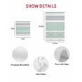 thumbnail image 7 of Farm Fruits Kitchen Dish Towels for Drying Dishes Set of 4, Watermelon Lemons Peach Green Grey Striped Waffle Weave Microfiber Hand Tea Bathroom Towels Quick Dry & Absorbent Towel 15.7x23.6, 7 of 7