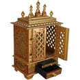 thumbnail image 2 of Wooden Temple/Home Temple/puja mandir/Wooden Temple/Temple for Home/puja ghar/Temple/Pooja Mandir/Temple for Home/Office Temple/Navratre/Diwali Festive Season Gifts and puja, 2 of 2