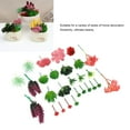 thumbnail image 4 of Kit d'Artisanat Succulent, Texture Fine Succulentes Simulées Mis en PVC Doux pour la Maison, 4 of 8