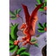 thumbnail image 1 of Diamond Painting (DE6053) Kit de imágenes de bricolaje Animal con alas 5D Cuadrado 45x60cm Rojo FLhrweasw Nuevo, 1 of 1