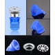 thumbnail image 3 of Prevención de reflujo ajustable, paquete de 2 desagües de piso de silicona, válvula unidireccional para tuberías en el piso del baño(B), 3 of 5