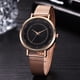 thumbnail image 4 of Ocio Moda Hombres Reloj de pulsera de cuarzo con esfera de acero simple, 4 of 4
