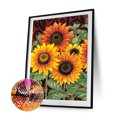 thumbnail image 2 of Cuadros Decorativos 5D DIY Diamante Pintura Girasol Taladro Completo Rhinestone Mosaico Arte Imagen Kit Likrtyny embutido en tela, 2 of 9