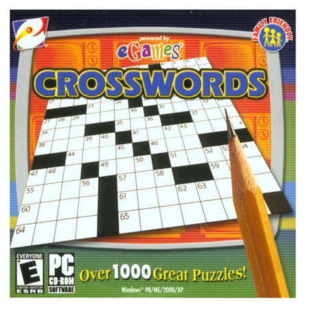 eGames Crosswords for Windows PC (Rated E) (Best Rated Computer Games)