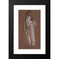 thumbnail image 2 of Edwin Austin Abbey 10x14 Black Modern Framed Museum Art Print Titled - Figure for Trial Of&nbsp;Catherine (1991), 2 of 5