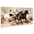 thumbnail image 3 of Empire Art Direct Stampede Frameless Free Floating Tempered Glass Panel Graphic Wall Art, 63" x 24" x 0.2", Ready to Hang, 3 of 5