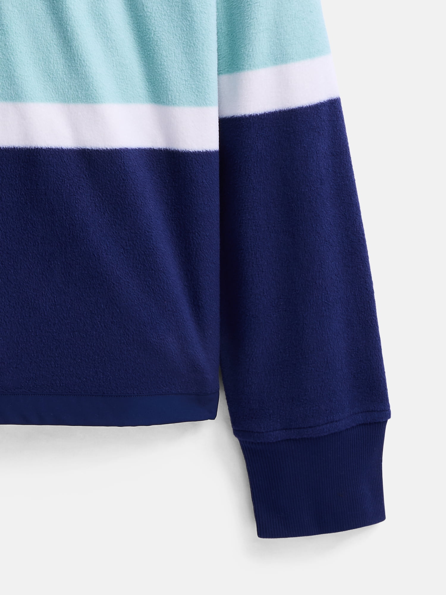 Ozark Trail Boys Rugby Pullover with Long Sleeves, Sizes 4-18 & Husky