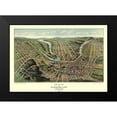 thumbnail image 2 of Fowler 14x11 Black Modern Framed Museum Art Print Titled - Cumberland Maryland - Fowler 1906, 2 of 5
