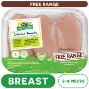 Perdue Harvestland, Free Range, Fresh Boneless Chicken Breasts, 1.3-2.8 lb. Tray