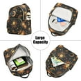 thumbnail image 5 of FORMRS Mini Backpack Purse for Women Travel Daypack Casual Shoulder Bag, Sun Moon and Stars Pattern, 5 of 7
