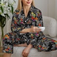 thumbnail image 6 of Sikiie Multicolored Butterflies C Pajamas for Women Set, Womens Pajama Sets, Lounge Sets for Women, 2pjs for Women-Small, 6 of 7