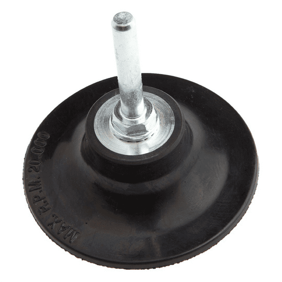 Forney Industries Quick Change Backing Pad, 3 in