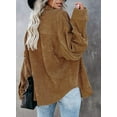 thumbnail image 2 of Haute Edition Women's Slouchy Oversized Corduroy Shirt Jacket&nbsp;, 2 of 4