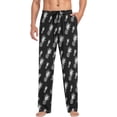 thumbnail image 4 of FREEAMG Pineapple Pajama Pants for Men, Men's Separate Bottoms, Comfortable Lounge Pants for Men（393）, 4 of 7