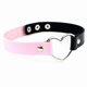 thumbnail image 1 of Collar con forma de corazón de melocotón de cuero sintético negro para mujer, estilo japonés, estilo punk, estilo harajuku, para discoteca, para chica suave, 1 of 6