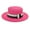 Hot Pink, variant on MSJUHEG Sun Hats for Women Sun Hat Trucker Hat Sun Hat Travel Sun Protection Hat Korean Version Of The Big Brim Straw Hat Hats for Women Fascinators Hats for Women Straw 1PC Hat Black One Size