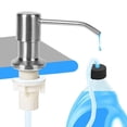 thumbnail image 1 of Dispensador de jabón para fregadero de cocina y kit de tubo (níquel cepillado), el tubo se conecta directamente a la botella de jabón (sin botella), 1 of 5