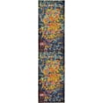 thumbnail image 3 of Unique Loom Estrella Collection Area Rug - Guell (2' 7" x 10' Runner Multi/Blue), 3 of 7