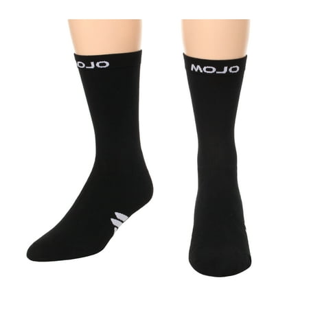 Mojo Coolmax Compression Crew Socks - Medium Support 15-20mmHg,  Mid- Calf Length Compression Socks - 1 Pair  Mojo Compression Sku: