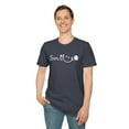 thumbnail image 6 of Daisy Flower, Gildan Unisex Softstyle T-Shirt, Smile Graphic Tee, S-3XL, 6 of 6