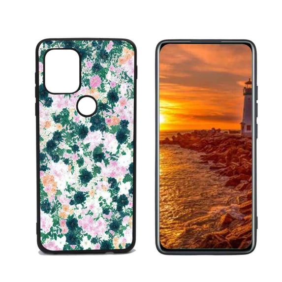 Floral-318 Phone Case, Degined for Moto G Stylus 5G Case Men Women, Flexible Silicone Shockproof Case for Moto G Stylus 5G