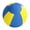 Yellow and blue, variant on 18 Inch Dog Training Ball Toy, Herding Exercise Ball with Handle, Inflatable Outdoor Agility Ball for Sheepdogs, Cattle Dogs & Active Dogs Training