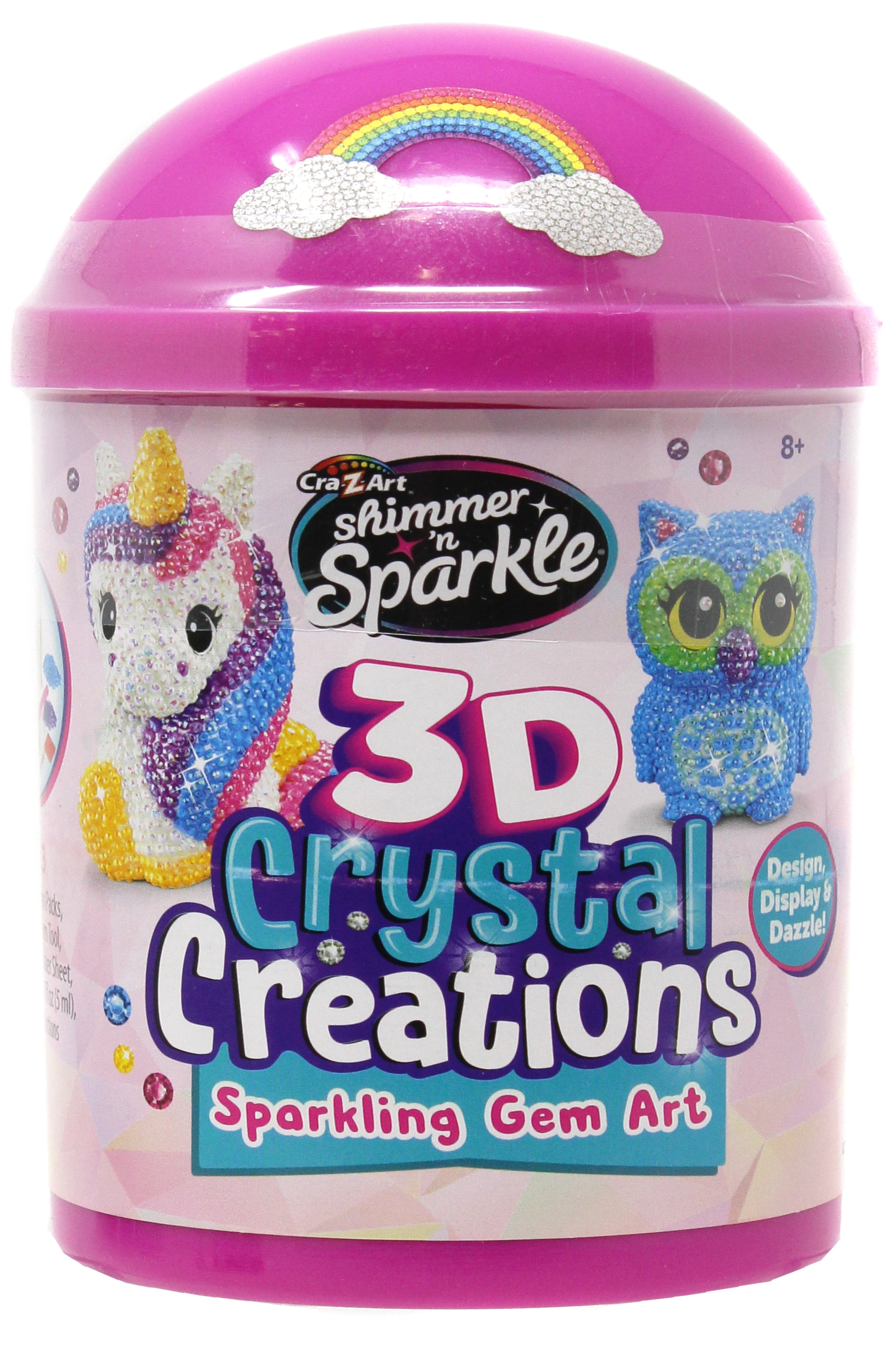 Cra-Z-Art Shimmer 'N Sparkle Color Change Window Art + 12